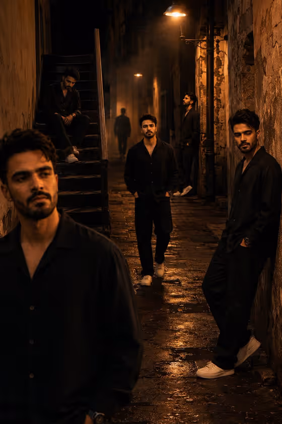 Cinematic Neo-Noir Image Transformation