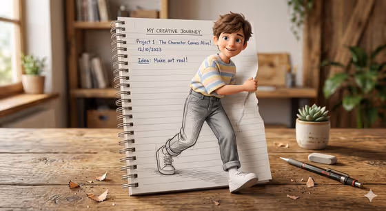 Notebook Pop-Out