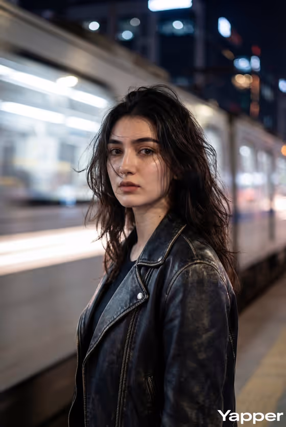 Train Light Portrait