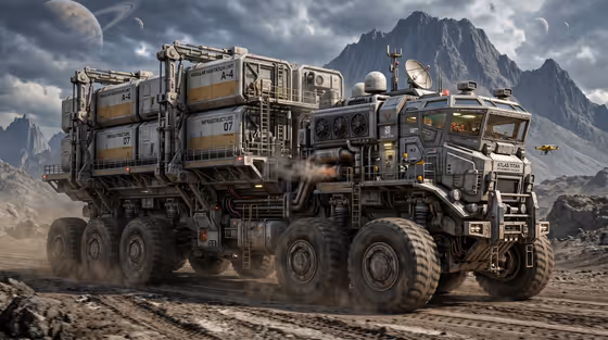 Atlas Titan Heavy Cargo Hauler