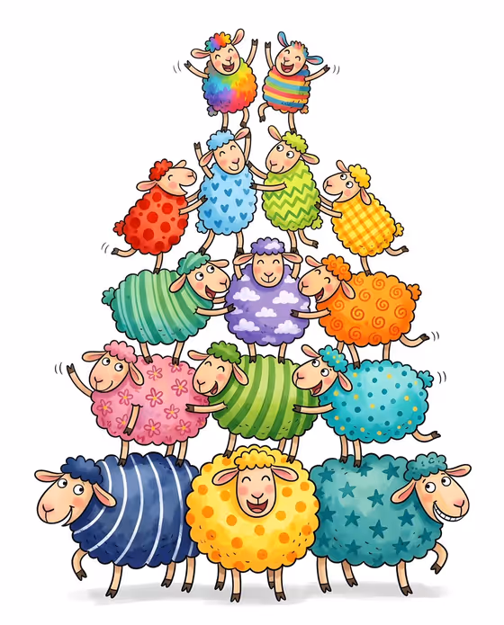 Whimsical Animal Stack