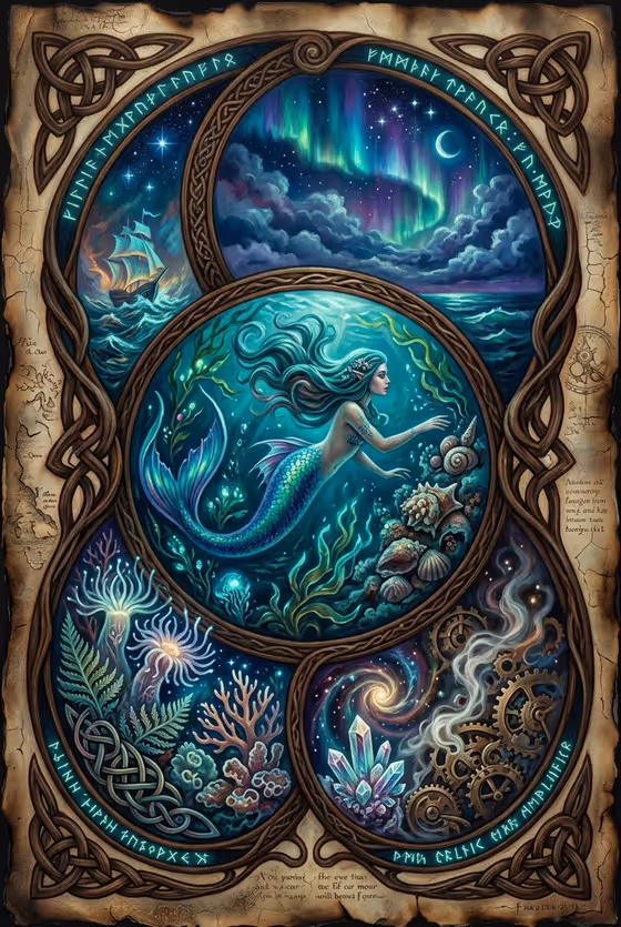 Secrets of the Sea Underwater Scene