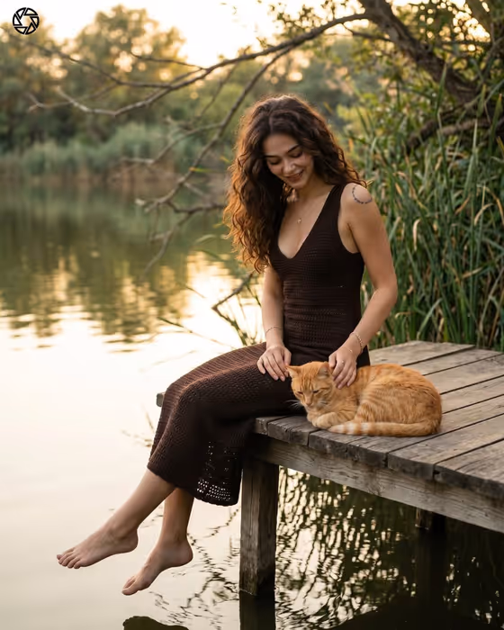 Lakeside Portrait Identity Swap