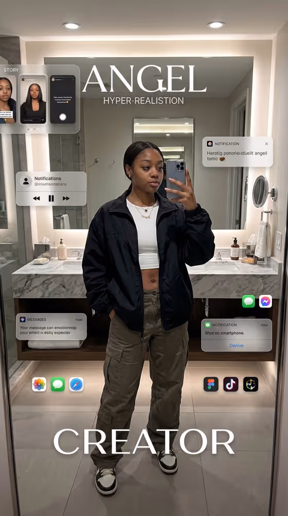 Creator Selfie Poster