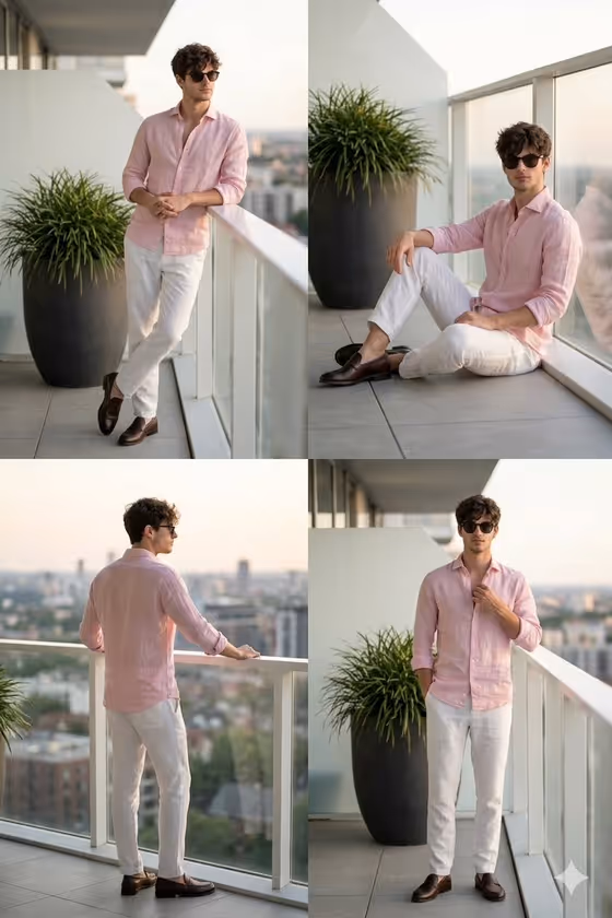 Luxury Balcony Portrait