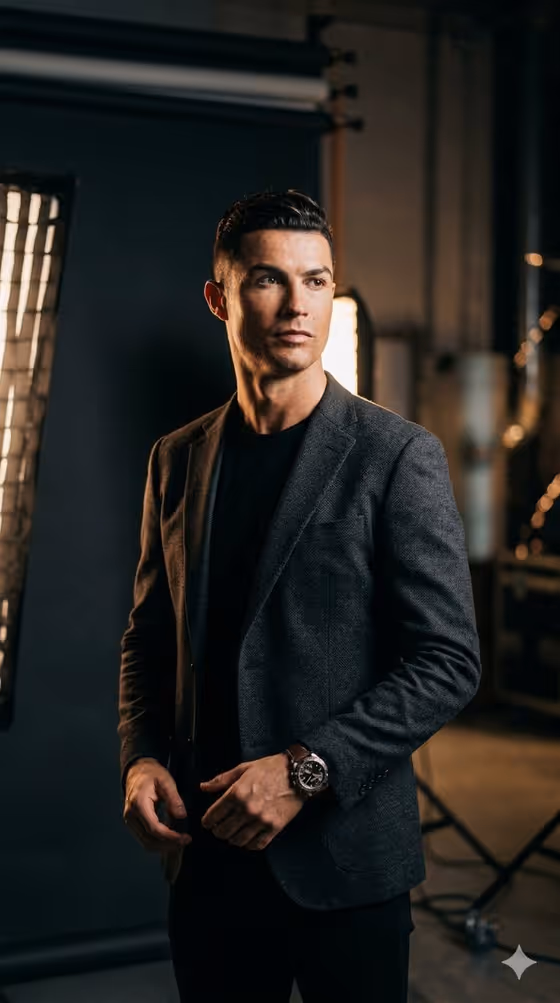 Premium Studio Celebrity Portrait template result
