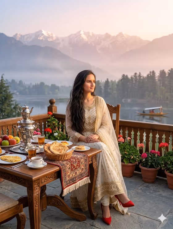 Kashmiri Breakfast View