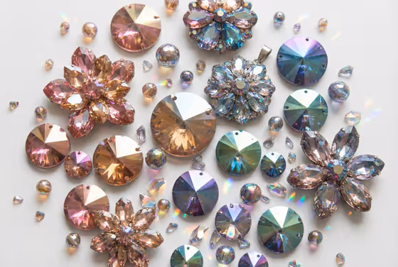 Prismatic Jewel Flatlay