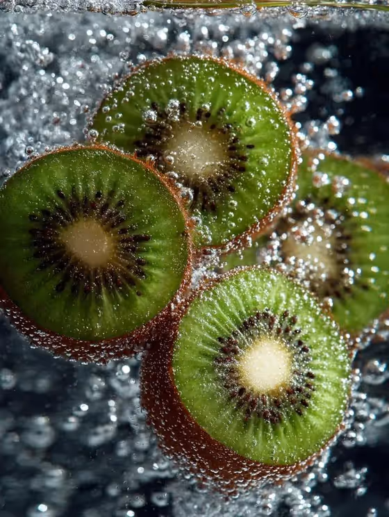 Sparkling Fruit Macro template result