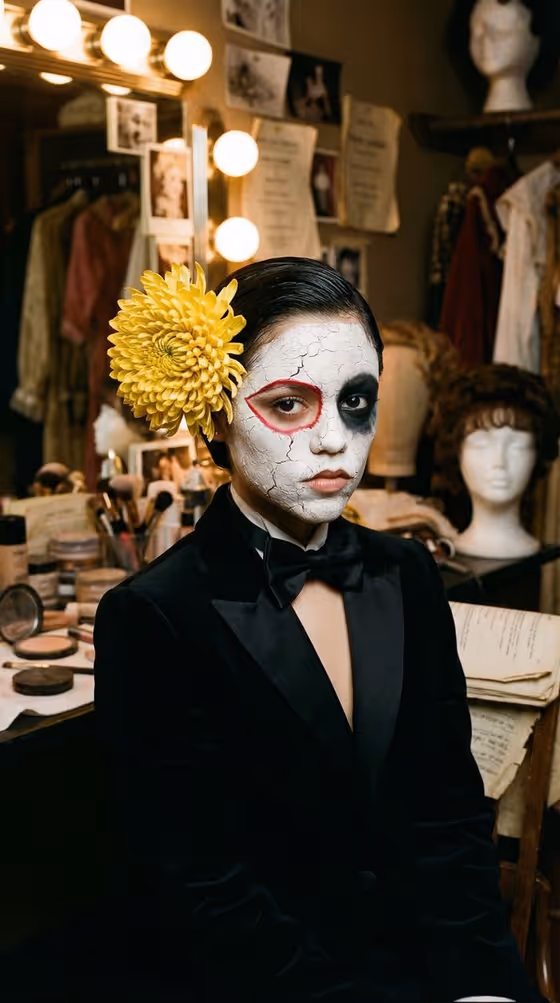 Backstage Surrealist Portrait