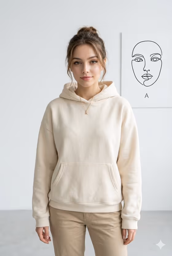 Studio Fashion Portrait template result