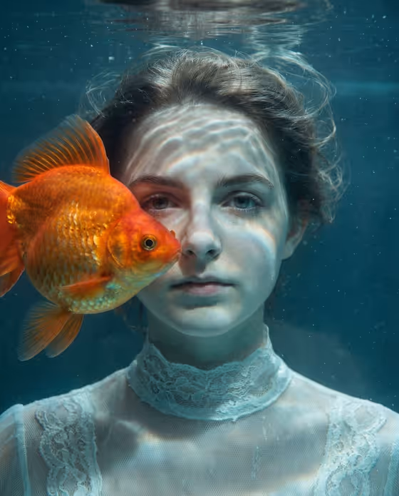 Silent Aquarium Portrait