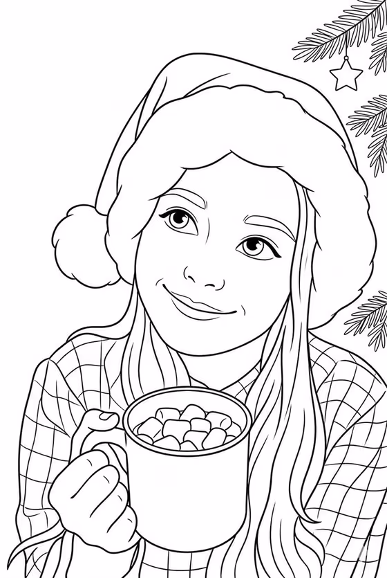 Photo Coloring Page