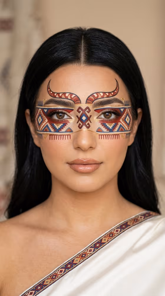 Kilim Makeup Portrait template result
