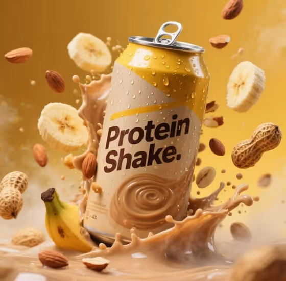 Beverage Splash Ad