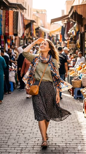 Souk Travel Portrait