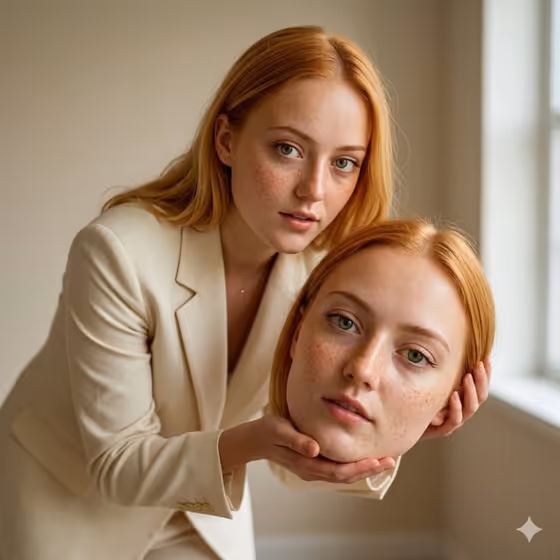 Detached Double Portrait template result