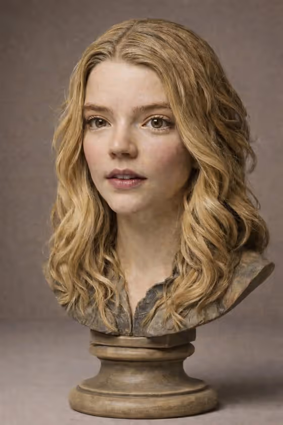 Carved Bust Portrait