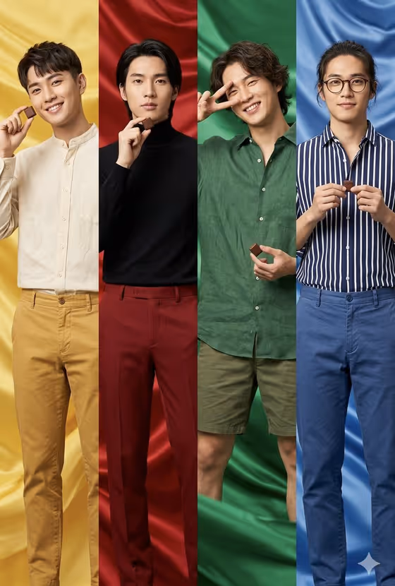 Color Quadtych Editorial