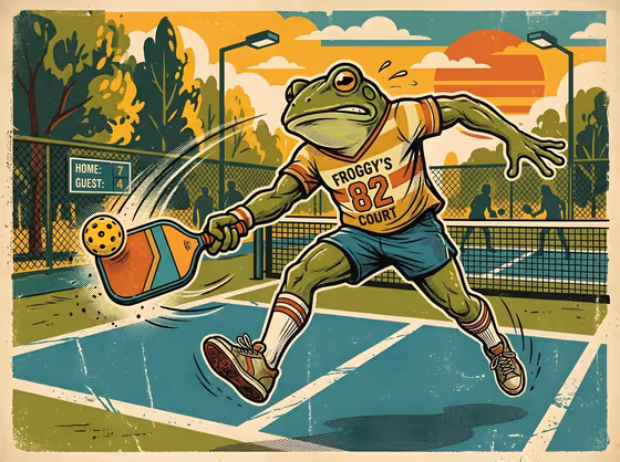 Retro Sports Mascot