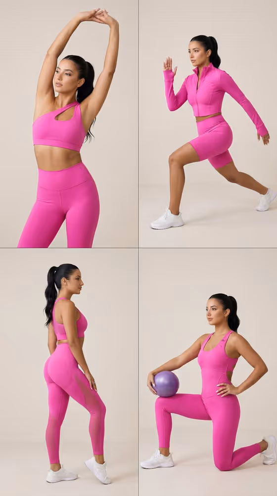 Fitness Editorial Grid