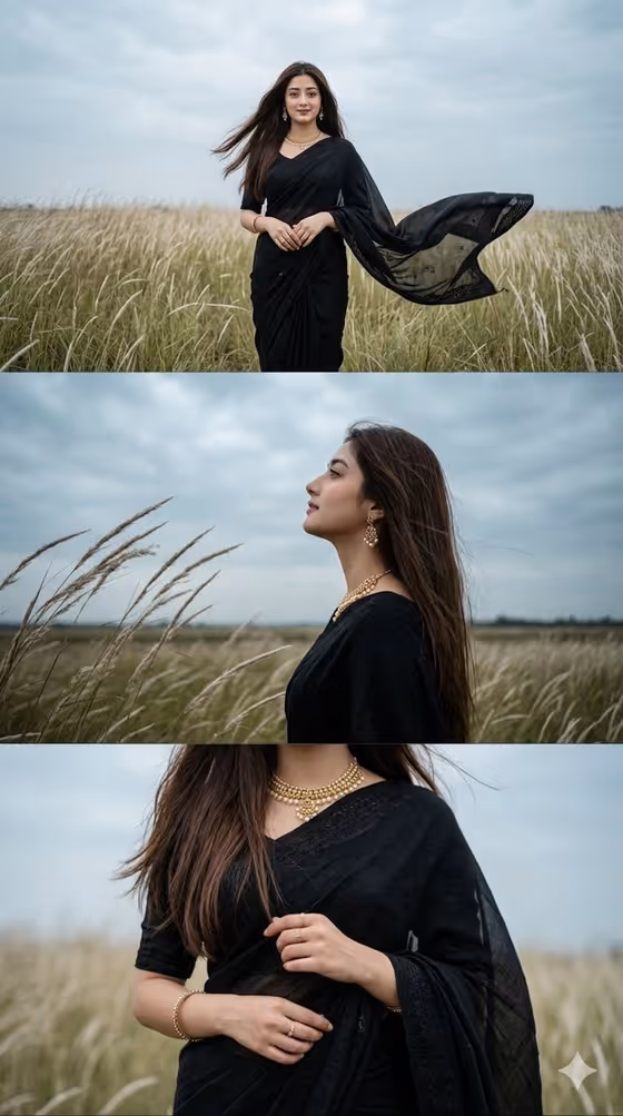 Saree Triptych