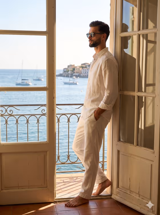 Mediterranean Golden Hour Editorial