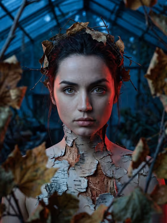 Botanical Skin Portrait