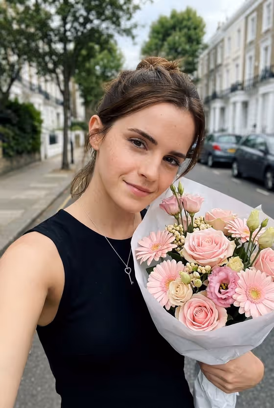 Flower Selfie