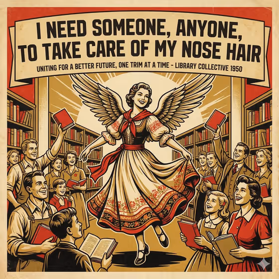 Propaganda Plea Poster