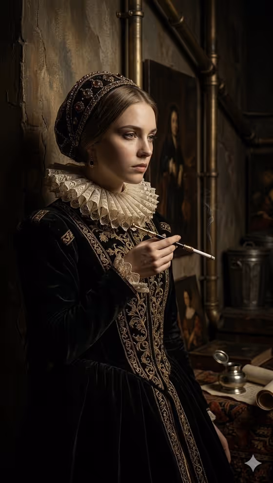 Historical Twist Portrait