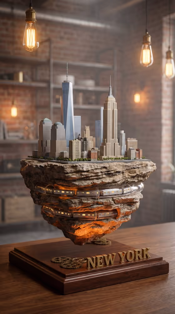 Miniature City Plinth