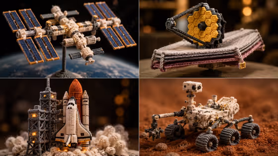 Knitted Yarn Space Machine