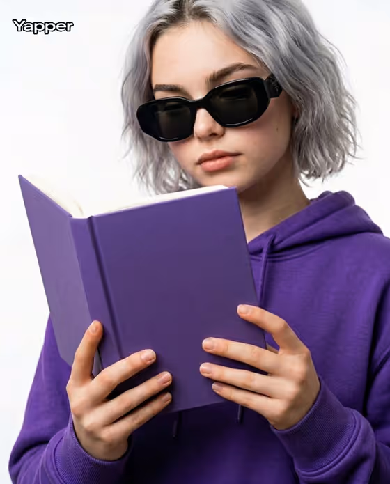 Critical Book Portrait template result