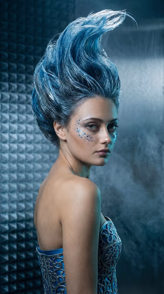 Frozen Editorial Portrait