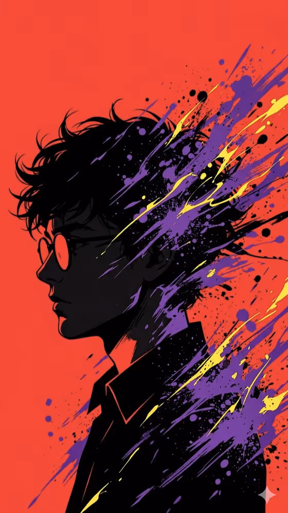 Splatter Silhouette