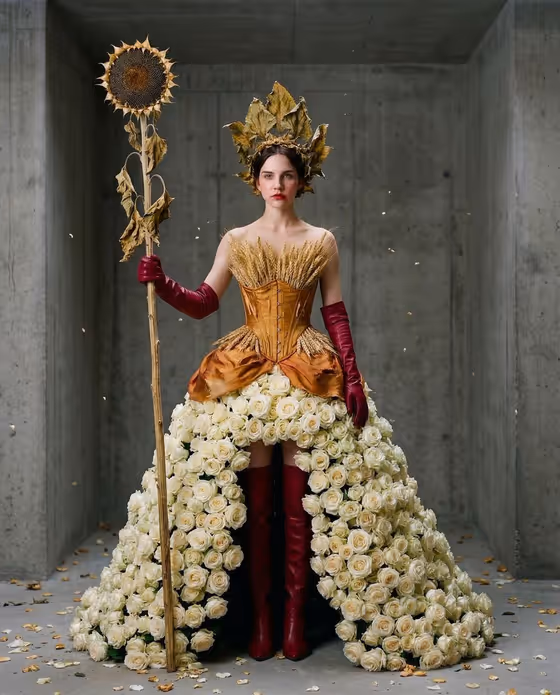 Brutalist Botanical Haute Macabre Editorial