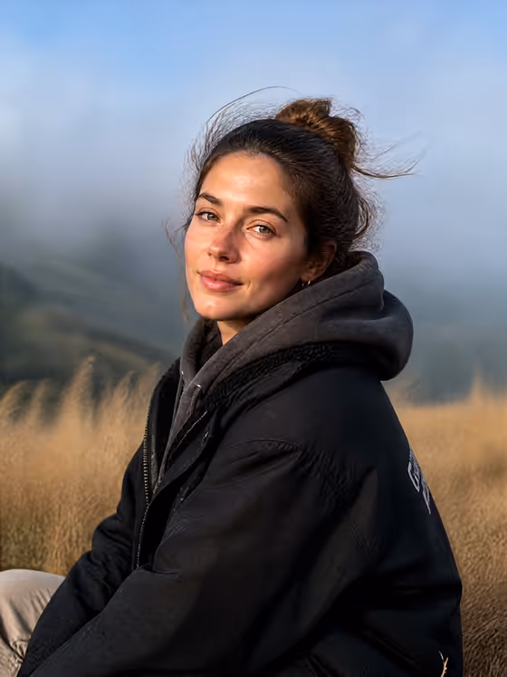 Mountain Ridge Portrait