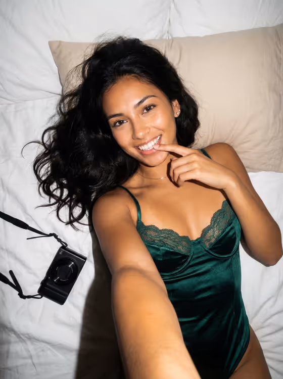 Flash Reclining Portrait