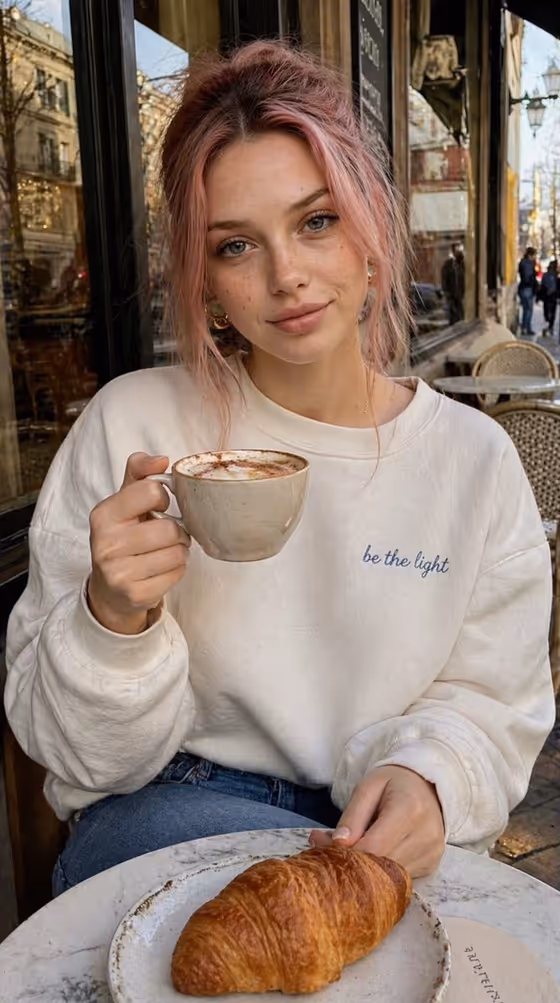 Café Lifestyle Portrait template result