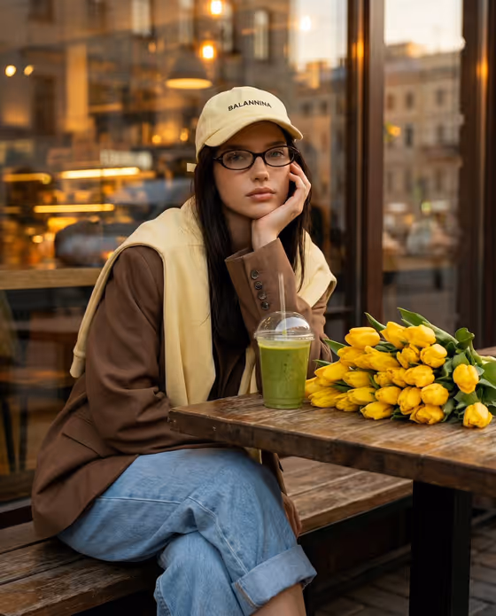 Cafe Style Portrait