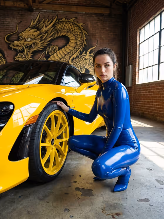 Luxury Garage Portrait