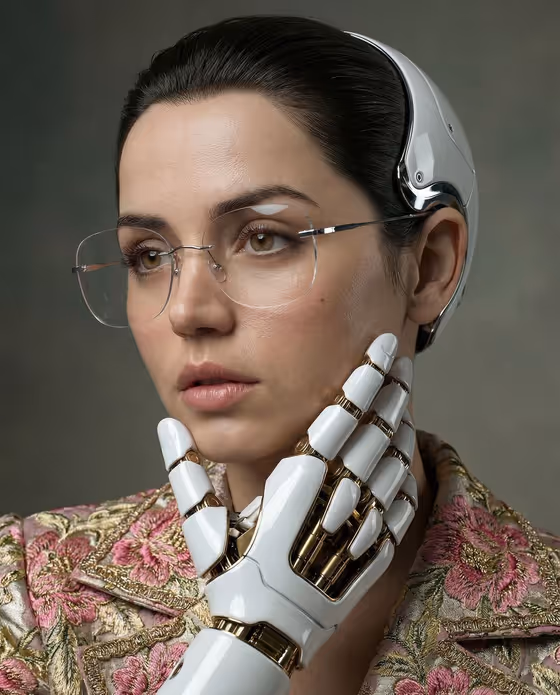Cyber Renaissance Cyborg Aristocrat