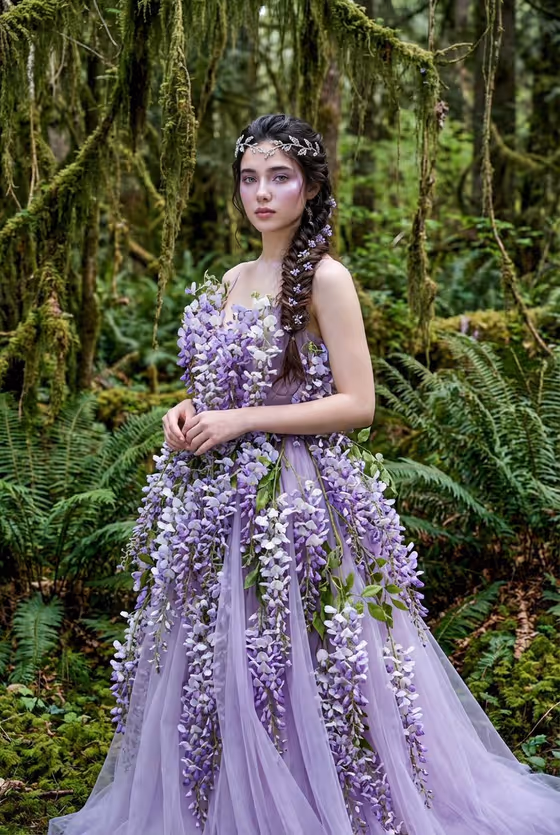 Botanical Couture Portrait template result