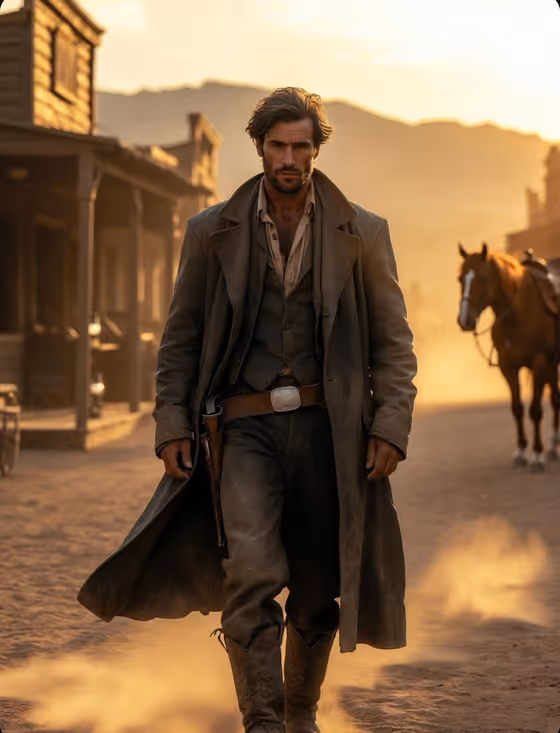 Cinematic Wild West Gunslinger