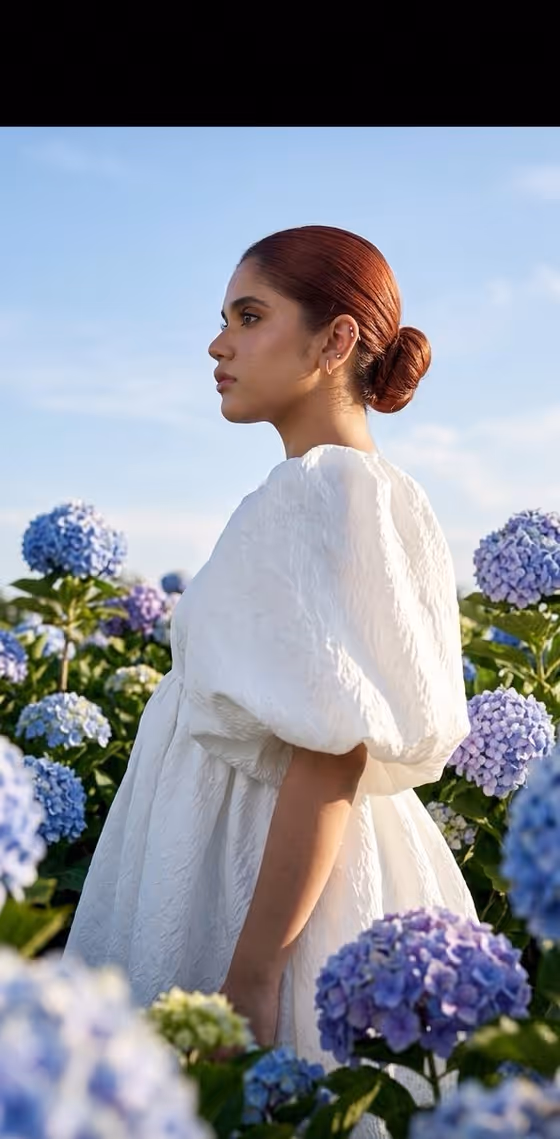 Flower Field Editorial template result
