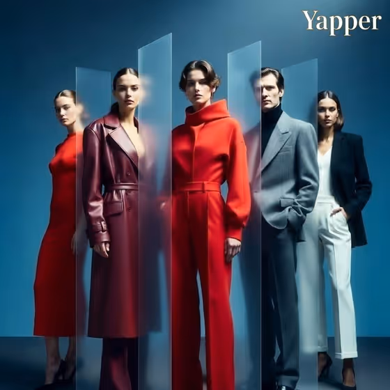 Panel Fashion Poster template result