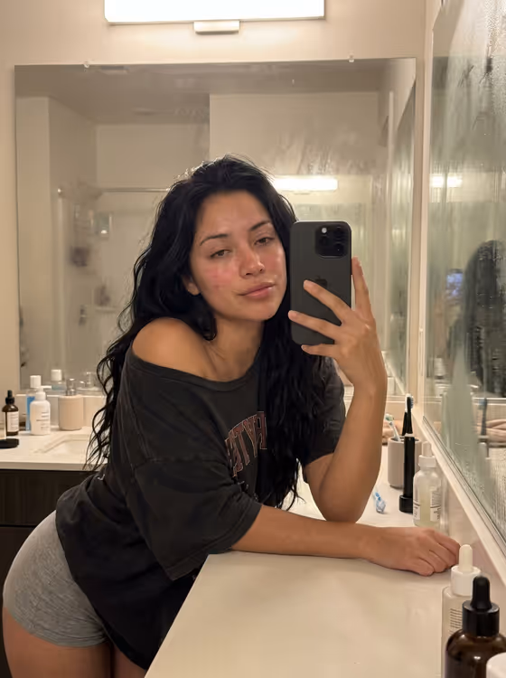 Late Night Mirror Selfie