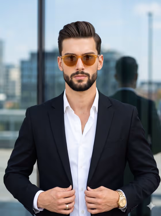 Power Suit Portrait template result