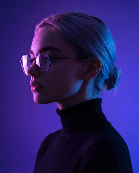 Cinematic Side Profile template result